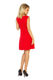 Numoco Dress - red 137-2