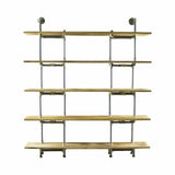 Eugene Modern Industrial Bookcase