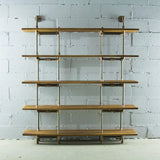 Eugene Modern Industrial Bookcase