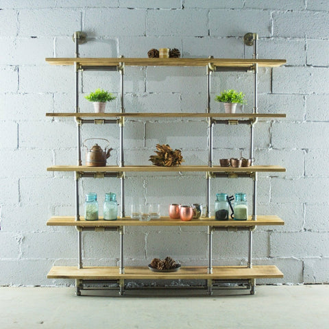 Eugene Modern Industrial Bookcase