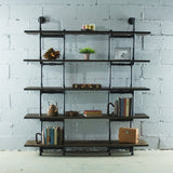 Eugene Modern Industrial Bookcase