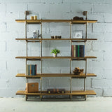 Eugene Modern Industrial Bookcase