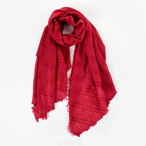 SF1252-RED New Fashion Style Scarf For Autumn & Winter