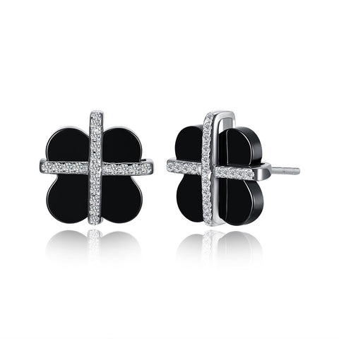SH-CE035 Fashion Silver Stud Earrings