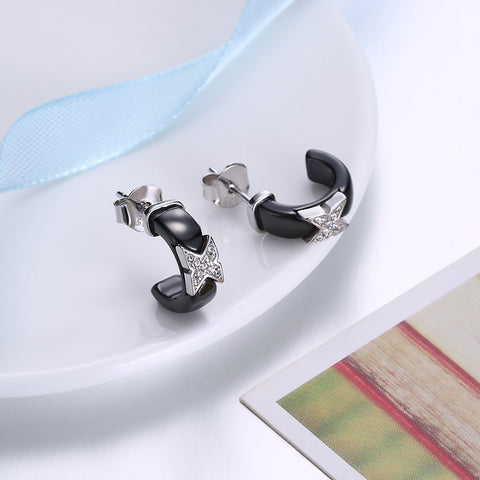 SH-CE021 Fashion Silver Earrings