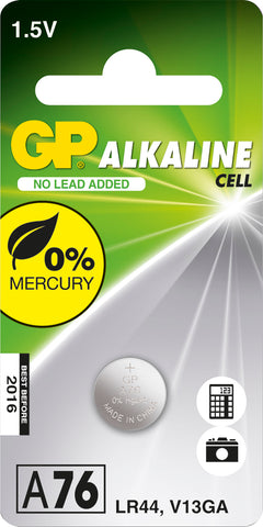 ALKALINE BUTTON CELL LR44GP Batteries