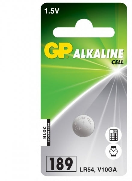 GP BUTTON CELL LR54GP Batteries