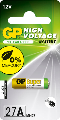 HIGH VOLTAGE 27AGP Batteries
