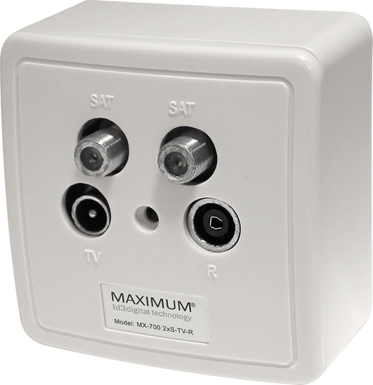 Wall outlet MX 700Maximum