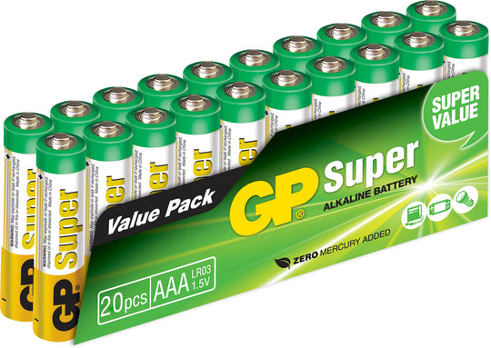 SUPER ALKALINE  AAA/LR03GP Batteries