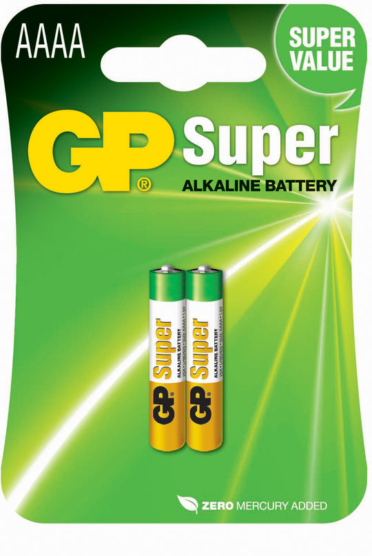 SUPER ALKALINE AAAA / LR61GP Batteries