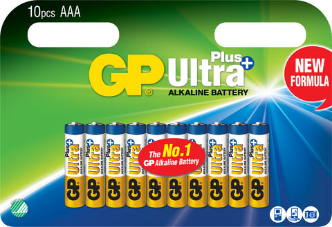 ULTRA PLUS ALKALINE AAA/LR03GP Batteries