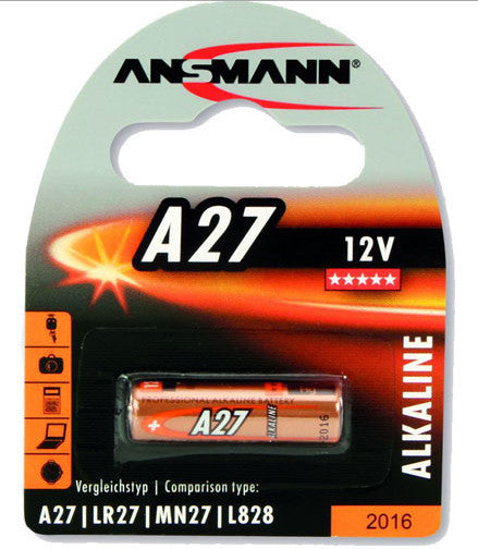 A 27 12V Alkaline BatteryANSMANN