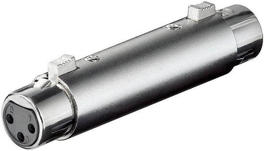 XLR adapter female - femaleMicroConnect