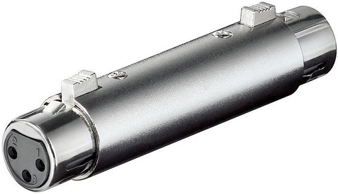 XLR adapter female - femaleMicroConnect