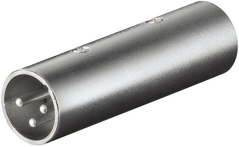 XLR adapter male - maleMicroConnect