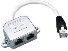 Splitter 2-Port FTP silverIntellinet