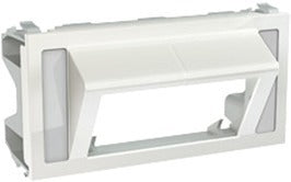 Angled data cap white forSchneider