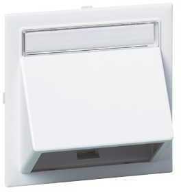 Angled data cap for WallSchneider