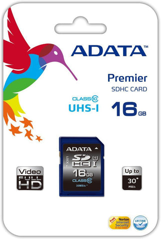 16GB SDHC Class 10ADATA