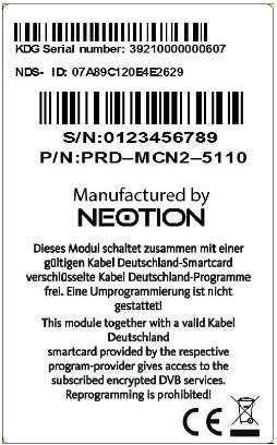 NDS CI+  module for KDGMaximum