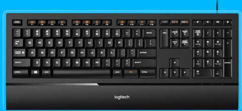 Illuminated Keyboard USB USALogitech