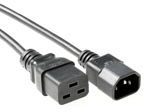 PowerCord C14 M - C19 F 5mMicroConnect