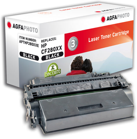 Toner BK, rpl CF280XXAgfaPhoto