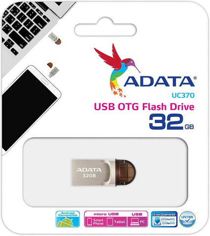 32GB UC370 USB-A+USB-CADATA