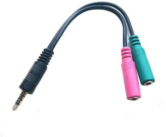 Adapter 3.5mm - 2x3.5mm M-FMicroConnect