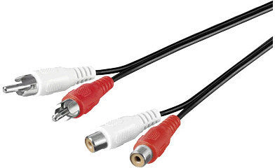 2xRCA - 2xRCA 1.5m M-FMicroConnect
