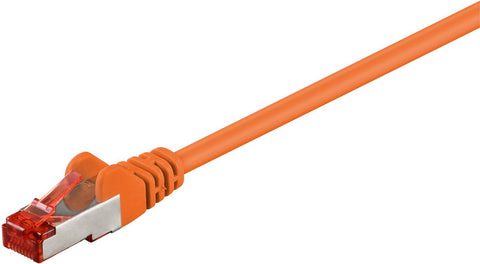 F/UTP CAT6 0.25m Orange PVCMicroConnect