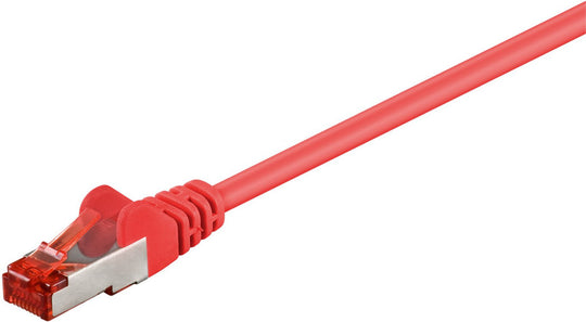 F/UTP CAT6 0.5m Red PVCMicroConnect