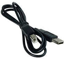 USB cable (A/B), 1,8m, blackCapture