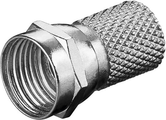 Twist-On F-Plug 7.0mmMicroConnect