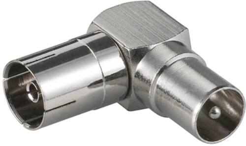 Coxial Angled Adapter F/MMicroConnect