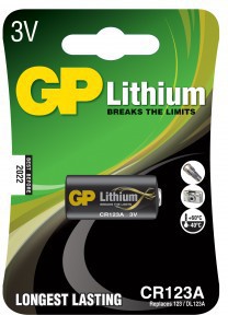 LITHIUM BATTERY CR123AGP Batteries
