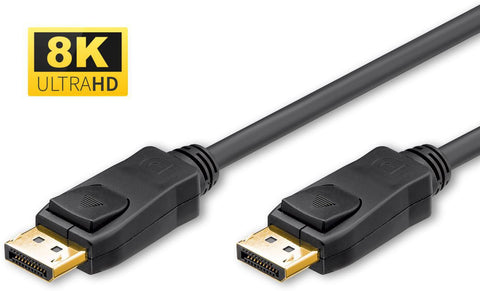 DisplayPort Cable 1.4 M-M 1mMicroConnect