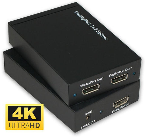 2-Port DisplayPort splitterMicroConnect