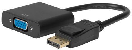 Displayport-VGA M-F, 15cmMicroConnect