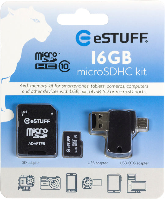 4in1 Micro SD 16GBeSTUFF