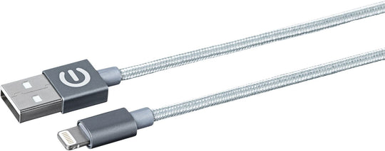 Lightning Cable MFI 1m GreyeSTUFF