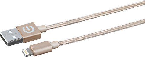 Lightning Cable MFI 2m GoldeSTUFF