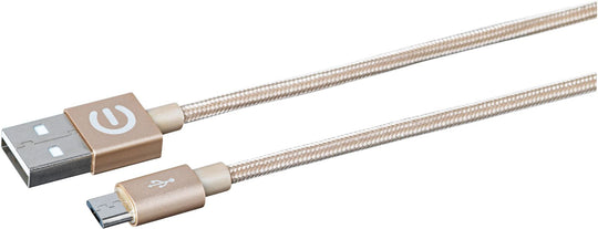 MicroUSB Cable 1m GoldeSTUFF