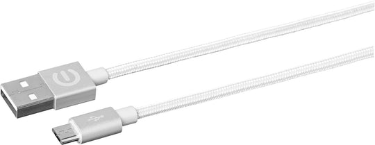 MicroUSB Cable 1m SilvereSTUFF