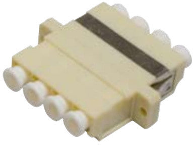 LC adapter MM Quad BeigeMicroConnect