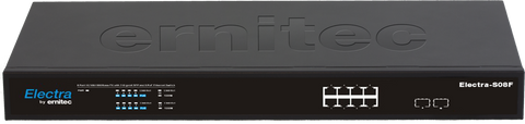 8 Port Gigabit PoE+ SwitchErnitec