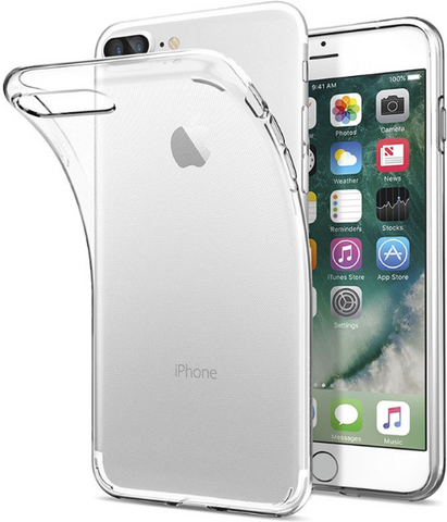 iPhone 7+/8+ Clear TPU CovereSTUFF