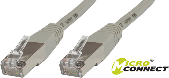 F/UTP CAT5e 1m Grey PVCMicroConnect
