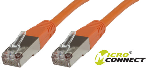 F/UTP CAT5e 1m Orange PVCMicroConnect